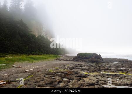 Tow Hill im Naikoon Provincial Park, Haida Gwaii, British Columbia Stockfoto