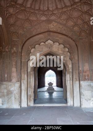 Blick in das Mausoleum von safdarjung's Grab in Neu delhi Stockfoto