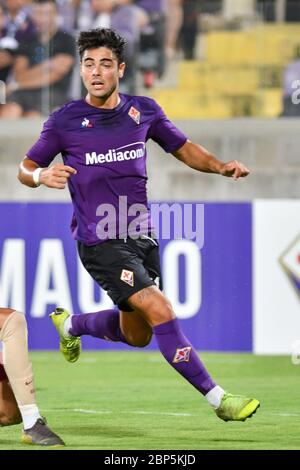 Florenz, Italien. Januar 2020. riccardo sottil (fiorentina) während der ACF Fiorentina Italian Soccer Serie A Saison 2019/20, italienisches Serie A Fußballspiel in Florenz, Italien, 01. Januar 2020 Gutschrift: Unabhängige Fotoagentur/Alamy Live News Stockfoto