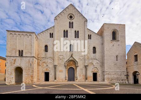 Basilika von Saint Nicolas auch bekannt als Basilica San Nicola de Bari in Bari Apulien Apulien Italien Stockfoto