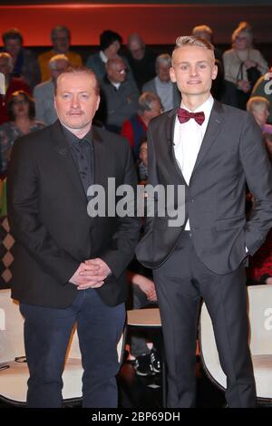 Joey Kelly, Luke Kelly, Markus Lanz Talkshow aus dem Studio Stahltwiete (Ausstellung 30.01.2020), Hamburg, 29.01.2020 Stockfoto