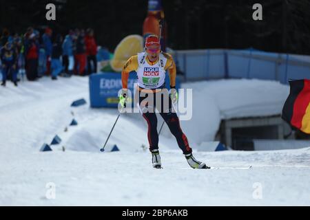 ITA, IBU Biathlon World Championship Antholz 2020 Stockfoto