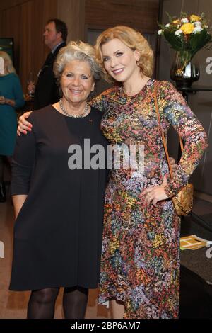 Hannelore Lay, Eva Habermann, Neujahrsempfang der Stiftung Kinderjahre, Hotel Le Royal Meridien Hamburg, 15.02.2020 Stockfoto