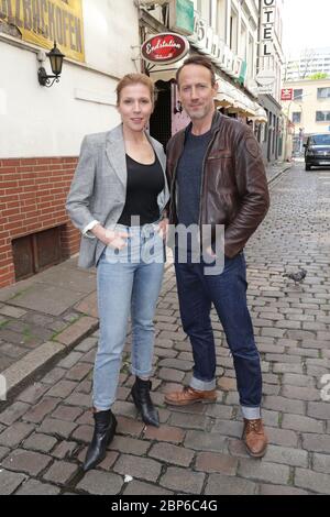 Franziska Weisz und Wotan Wilke Moehring,Foto-Gelegenheit Tatort-die goldene Zeit am Kiez,Hamburg,14.05.2019 Stockfoto