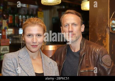 Franziska Weisz und Wotan Wilke Moehring,Foto-Gelegenheit Tatort-die goldene Zeit am Kiez,Hamburg,14.05.2019 Stockfoto