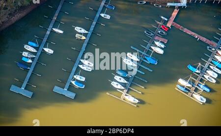 Luftaufnahme, Haltern am See, Ruhrgebiet, Nordrhein-Westfalen, Deutschland Stockfoto