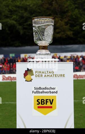 SBFV-Pokalfinale 2018/19: FC 08 Villingen-FC Rielasingen-Arle Stockfoto