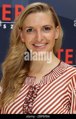 Janine Mehner, Talk und Autogrammstunde mit Ivan Klasnic, AEZ Alstertaler Einkaufszentrum Hamburg, 02.06.2019 Stockfoto