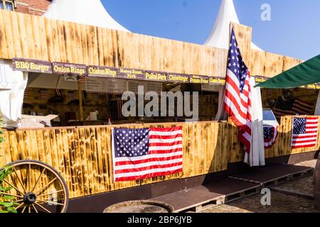 Internationaler Markt der Kieler Woche 2019 Stockfoto