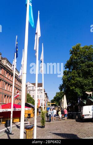 Internationaler Markt der Kieler Woche 2019 Stockfoto