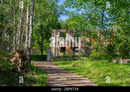 Bäckereiruine, 'die alte Heimat' - Döllersheim, Waldviertel, Österreich Stockfoto