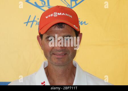 Pressekonferenz PK FIS Sommer GP Hinterzarten 2019 Stockfoto