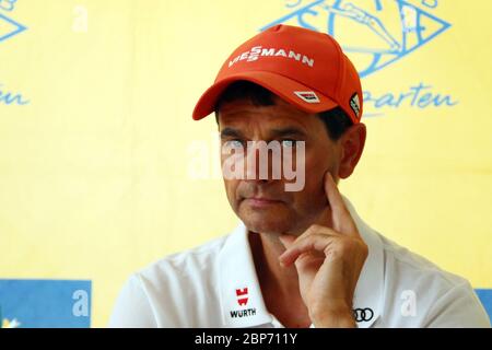 Pressekonferenz PK FIS Sommer GP Hinterzarten 2019 Stockfoto