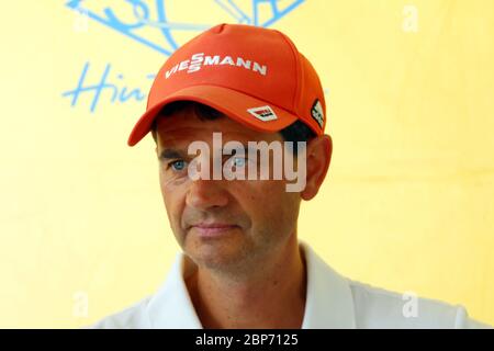 Pressekonferenz PK FIS Sommer GP Hinterzarten 2019 Stockfoto