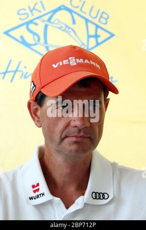 Pressekonferenz PK FIS Sommer GP Hinterzarten 2019 Stockfoto