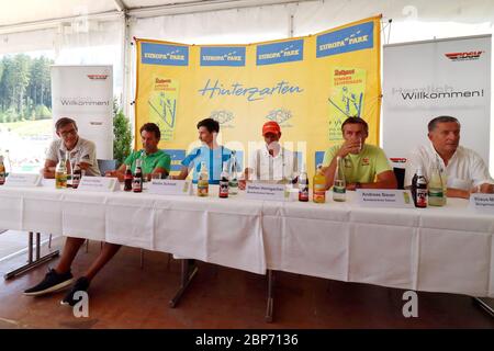 Pressekonferenz PK FIS Sommer GP Hinterzarten 2019 Stockfoto