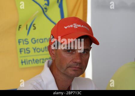 Pressekonferenz PK FIS Sommer GP Hinterzarten 2019 Stockfoto