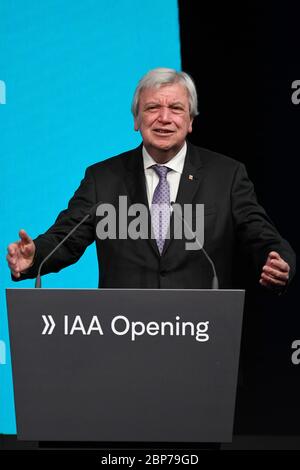 Ausstellung der Internationalen Automobil-Ausstellung IAA 2019 auf dem Messegelände Frankfurt am Main am 12.09.2019 Stockfoto