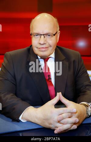 Peter Altmaier,CDU,Bundeswirtschaftsminister,Hart but Fair,WDR Fernsehstudio B,Köln,17.09.2019 Stockfoto