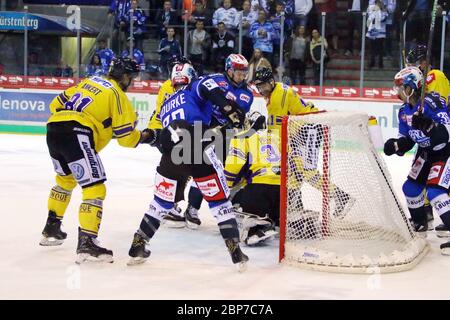 5. Sptg. DEL 19-20: SERC Wildwings gegen Krefelder Pinguine Stockfoto