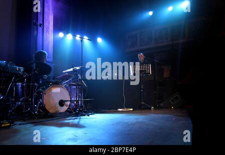 43. Leipziger Jazztage - Bang/HonorÃ©/Aarset/Rohrer Stockfoto