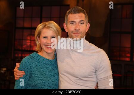 Susan Link,Micky Beisenherz,Koelner Treff (Folge 521), WDR Studio BS2, Köln, 08.11.2019 Stockfoto