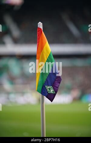 1. BL: 19-20: 10. Sptg. Werder Bremen - SC Freiburg Stockfoto