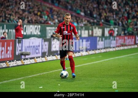 1. BL: 19-20: 10. Sptg. Werder Bremen - SC Freiburg Stockfoto