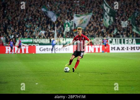 1. BL: 19-20: 10. Sptg. Werder Bremen - SC Freiburg Stockfoto