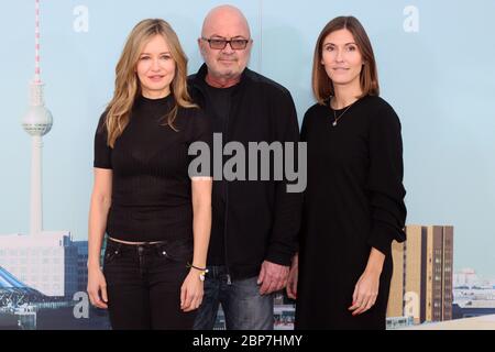 Lena Kraeber,Florian Martens,Stefanie Stappenbeck,Photocall EIN starkes Team,ZDF Oberbaumbrücke Hamburg,13.11.2019 Stockfoto