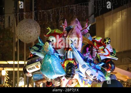 Weihnachtsmarkt Freiburg 2019 Stockfoto