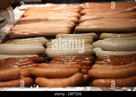 Weihnachtsmarkt Freiburg 2019 Stockfoto