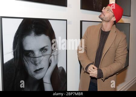 Stephan Luca,Vernissage Bob Leinders 'COVERED II',Galerie Roschlaub,Hamburg,05.12.2019 Stockfoto