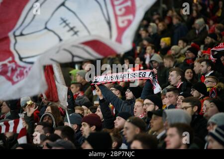 1. BL: 19-20: 15. Deutschland Hertha BSC Berlin - SC Freiburg Stockfoto