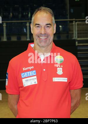 schwedischer Handball-Torwarttrainer Tomas Svensson, SC Magdeburg, Liqui Moly HBL, Handball-Bundesliga Saison 2019-20 Stockfoto