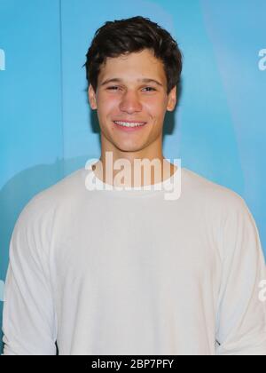 Der deutsche Pop-Sänger und Songwriter Wincent Weiss bei Stars for Free 2019 in Magdeburg Stockfoto