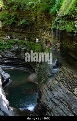 Watkins Glen State Park, New York, USA Stockfoto