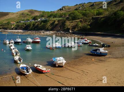 Bonne Nuit Bay, Jersey, Kanalinseln, Großbritannien Stockfoto