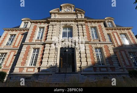 Das Pasteur Institut ist eine französische gemeinnützige private Stiftung, die sich der Erforschung von Biologie, Mikroorganismen, Krankheiten und Impfstoffen widmet. Paris Stockfoto