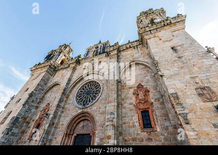 Berühmte Kirche in Mondonedo, Lugo Spanien Stockfoto