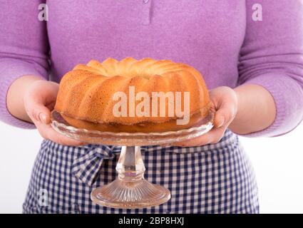 Kuchen Glasur Vorbereitung Stockfoto