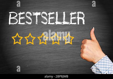 Bestseller - 5 Sterne Stockfoto