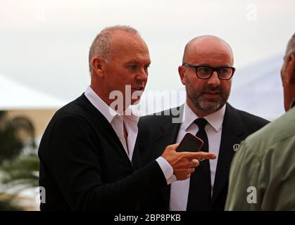 VENEDIG, ITALIEN - AUGUST 26: Michael Keaton wird während der 71. Filmfestspiele von Venedig am 26. August 2014 in Venedig, Italien, zu sehen sein. Stockfoto