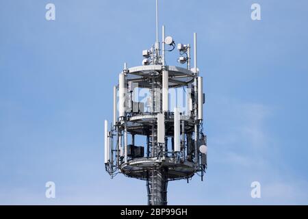 Antennen in Danzig, Polen. 10. Mai 2020 © Wojciech Strozyk / Alamy Stock Photo Stockfoto