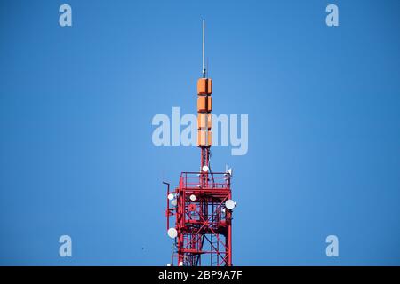 Antennen in Danzig, Polen. 10. Mai 2020 © Wojciech Strozyk / Alamy Stock Photo Stockfoto