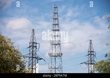 Antennen in Danzig, Polen. 10. Mai 2020 © Wojciech Strozyk / Alamy Stock Photo Stockfoto