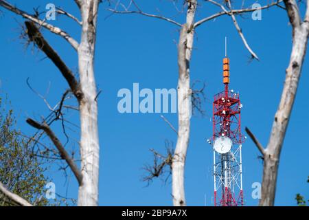 Antennen in Danzig, Polen. 10. Mai 2020 © Wojciech Strozyk / Alamy Stock Photo Stockfoto