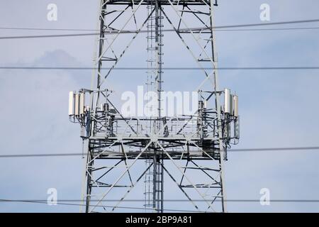 Antennen in Danzig, Polen. 10. Mai 2020 © Wojciech Strozyk / Alamy Stock Photo Stockfoto
