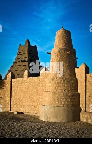 Sankoré-Moschee. Erbaut im 15. und 16. Jahrhundert. Timbuktu-Stadt. Timbuktu-Region. Mali. Stockfoto
