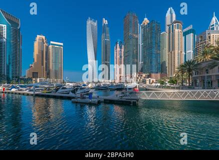 Dubai Marina Stockfoto